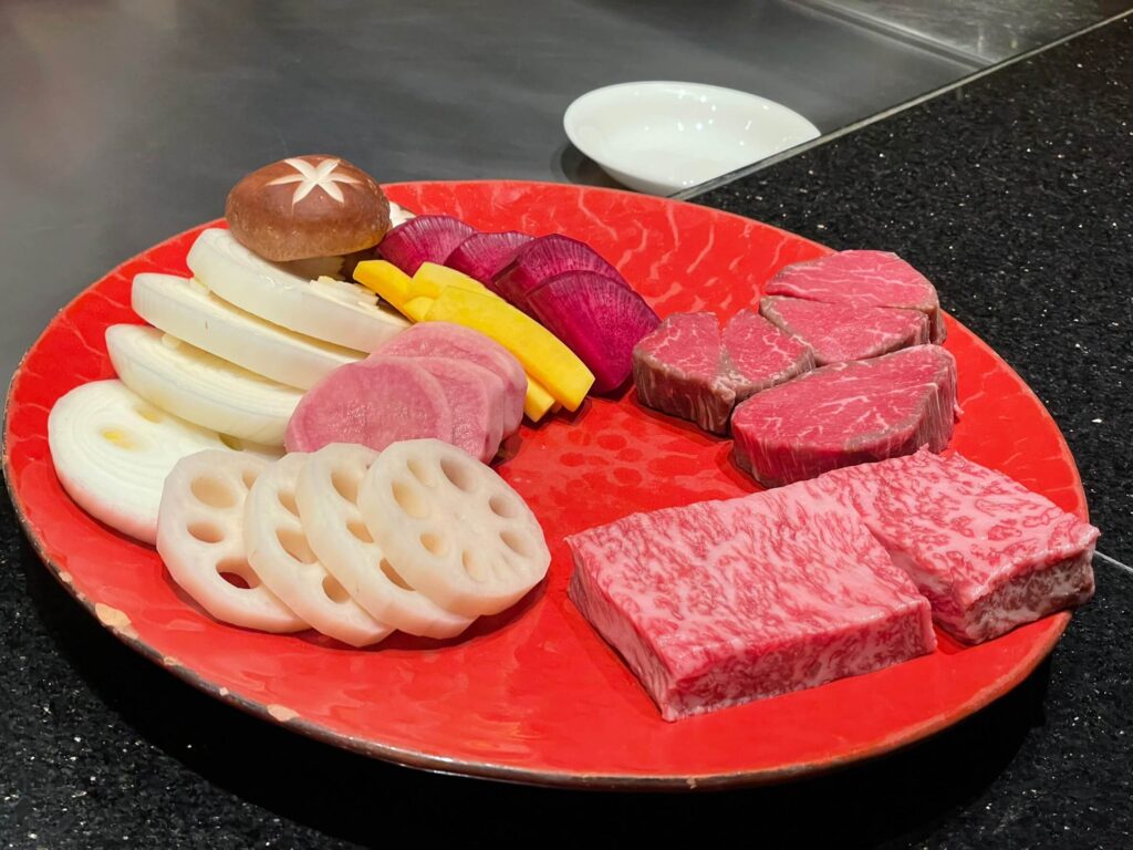 調理前の肉や野菜